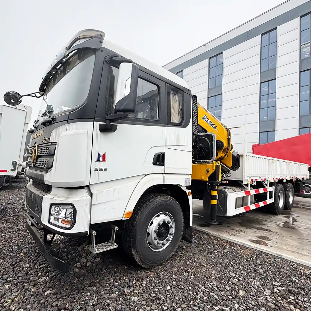 Shacman X3000 6x4 Knuckle Boom Crane Truck