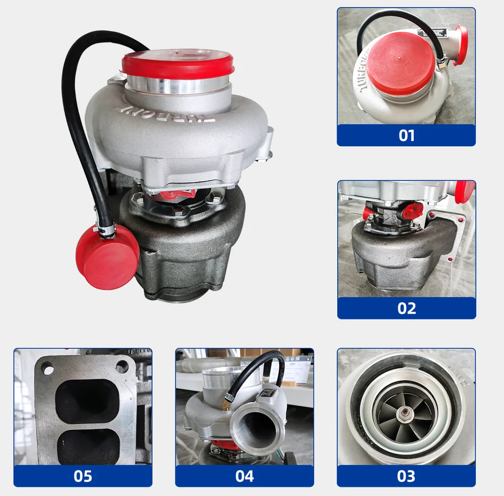 heavy duty truck turbocharger details.webp