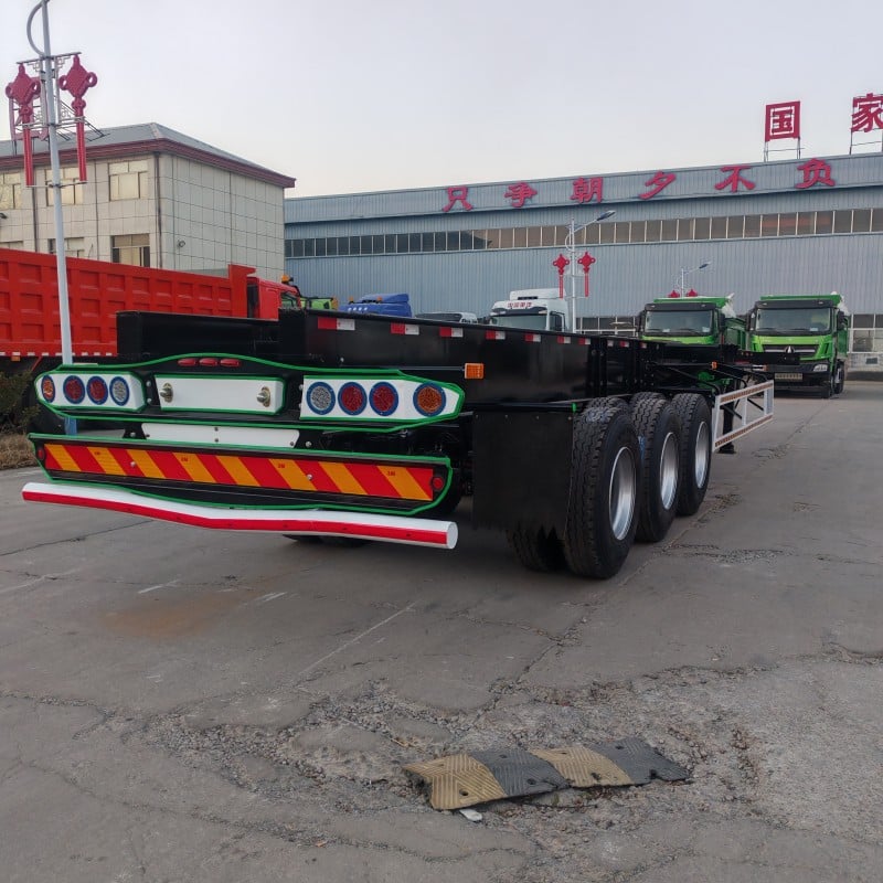3 Axle Skeleton Trailer