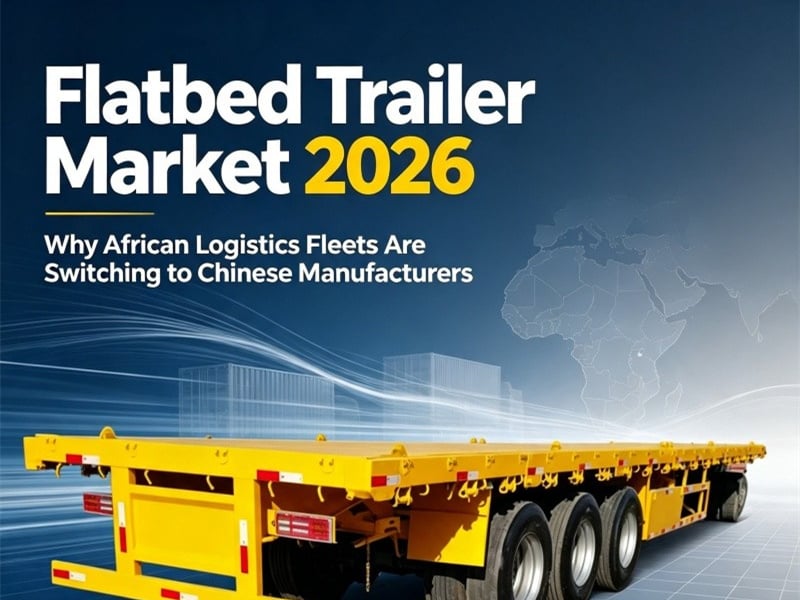  Flatbed Trailer Market 2026: Why African Logistics Fleets Are Switching to Chinese Manufacturers