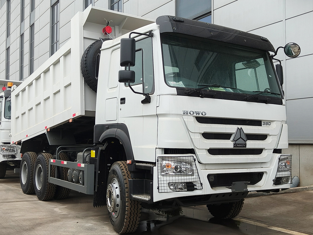 Howo NX 380HP Dump Truck will be sent to Guyana