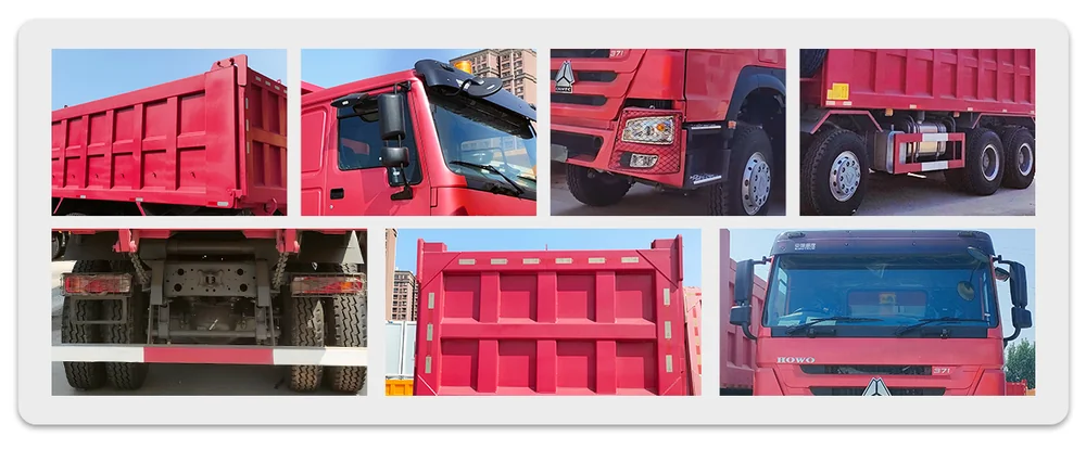 Howo dump truck details