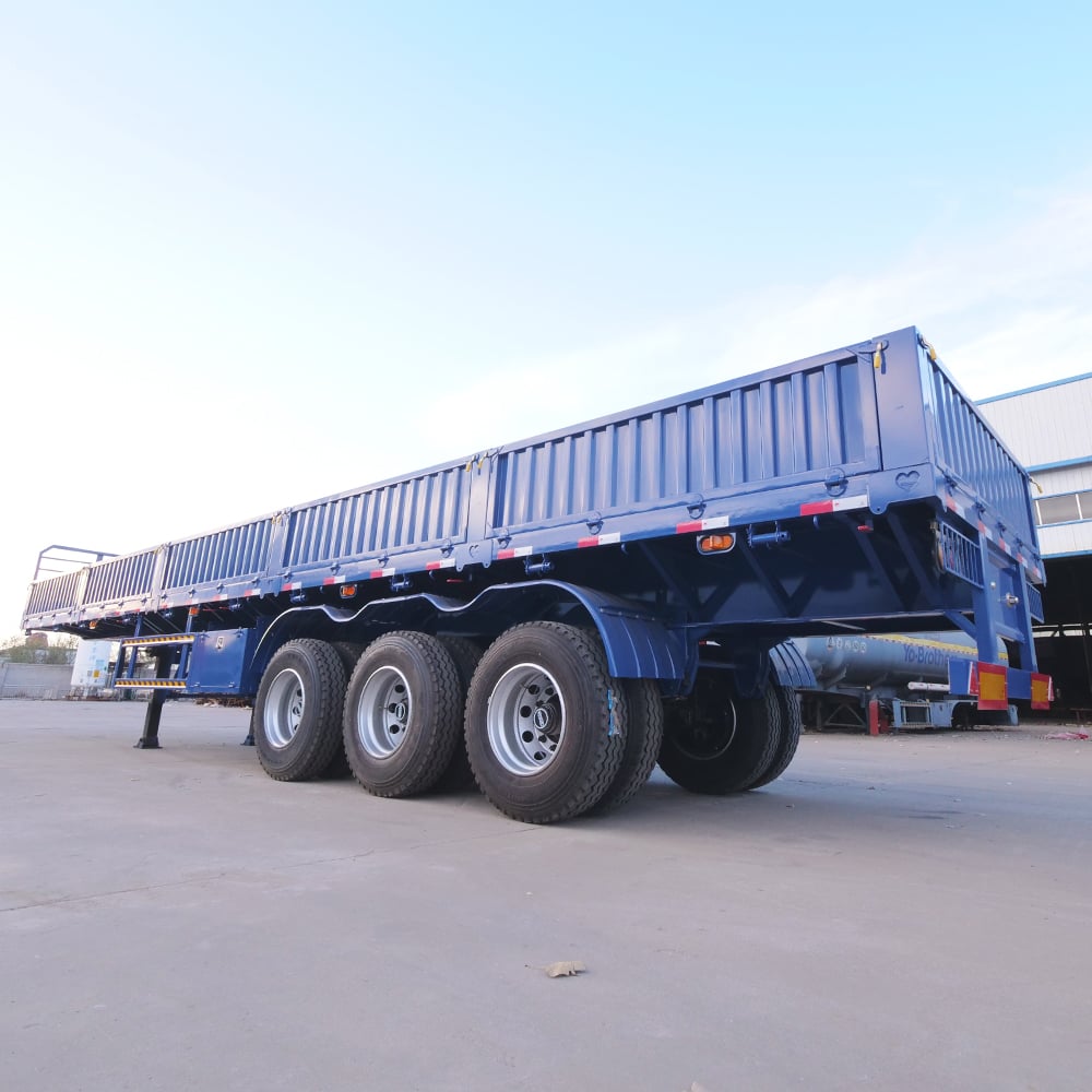 3 Axle Cargo Wall Trailer