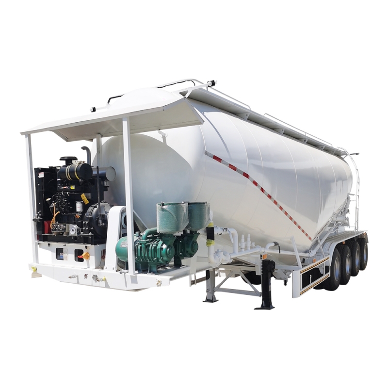 4 Axle Cement Trailer