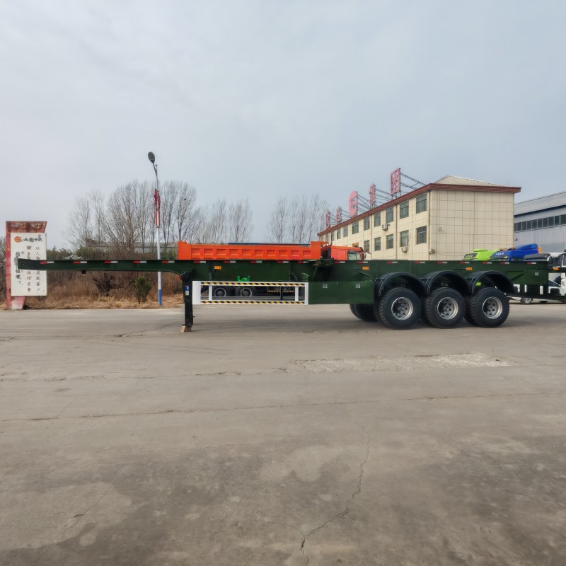 3 Axle 40ft Container Chassis Trailer