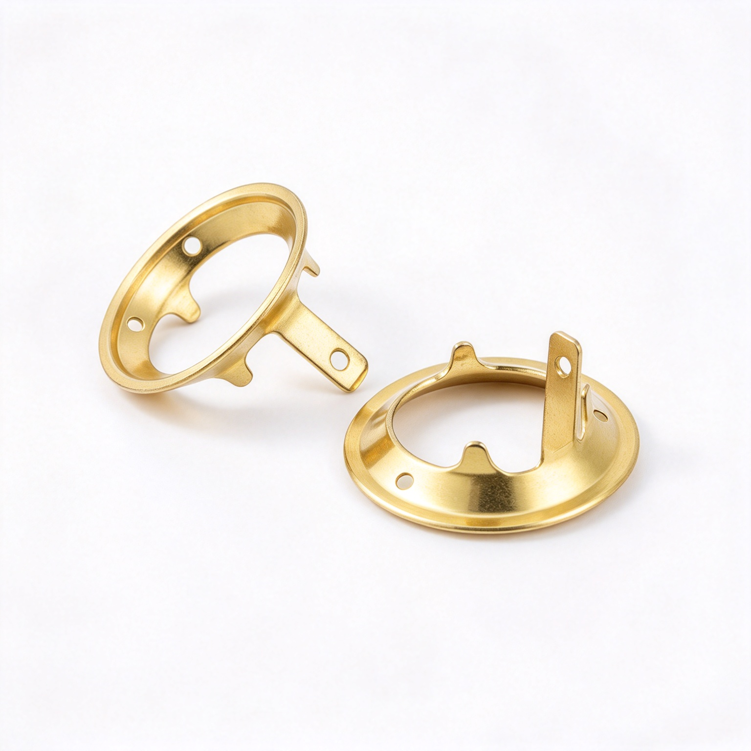 solid brass lamp shade holder metal stamping part bulb socket base lamp holder ring for lighting accessories custom oem-1