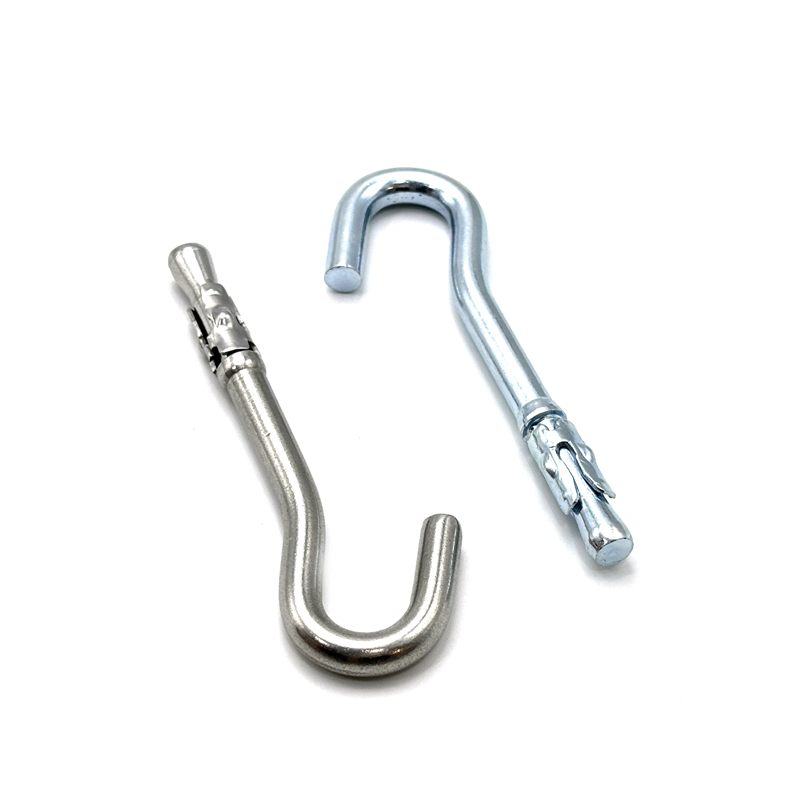 CE ISO Factory 304 Stainless Steel Expansion Concrete Dry-Wall J Shape Hook