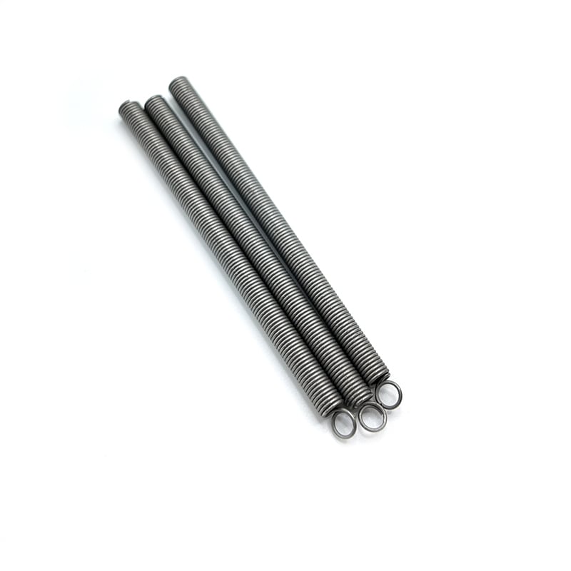 Manufacturer Custom Mini Small Micro Large Long Heavy Duty Stainless Steel Helical Tension Extension Spring with Hook Ends