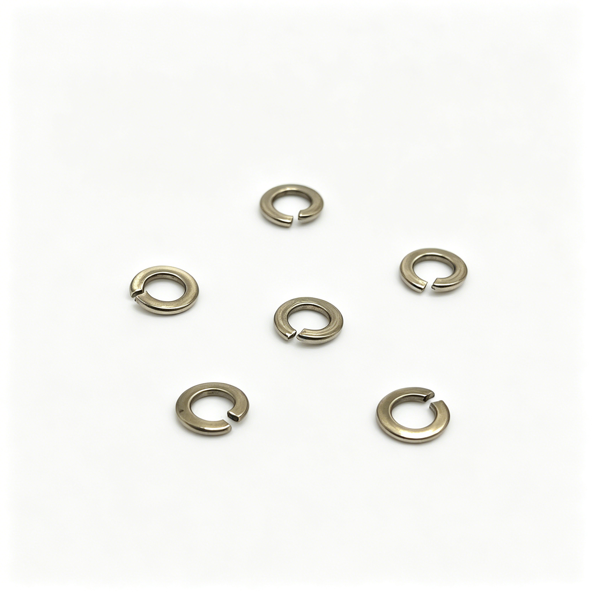 Customized Din127 Zinc Plated Carbon Steel Spring Lock Washers Din127
