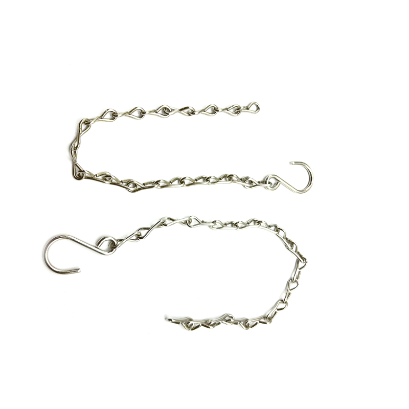 Hongsheng 304 316 For Sale Customized Stainless Steel Link Chain Din763 Round Link Chain With Hook