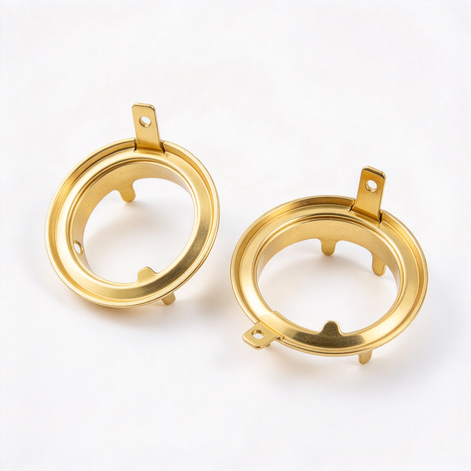 solid brass lamp shade holder metal stamping part bulb socket base lamp holder ring for lighting accessories custom oem-2