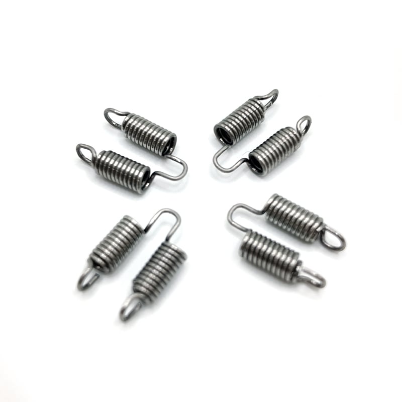 Hongsheng Stainless Steel Tension Small Coil Double Hook Tension Spring