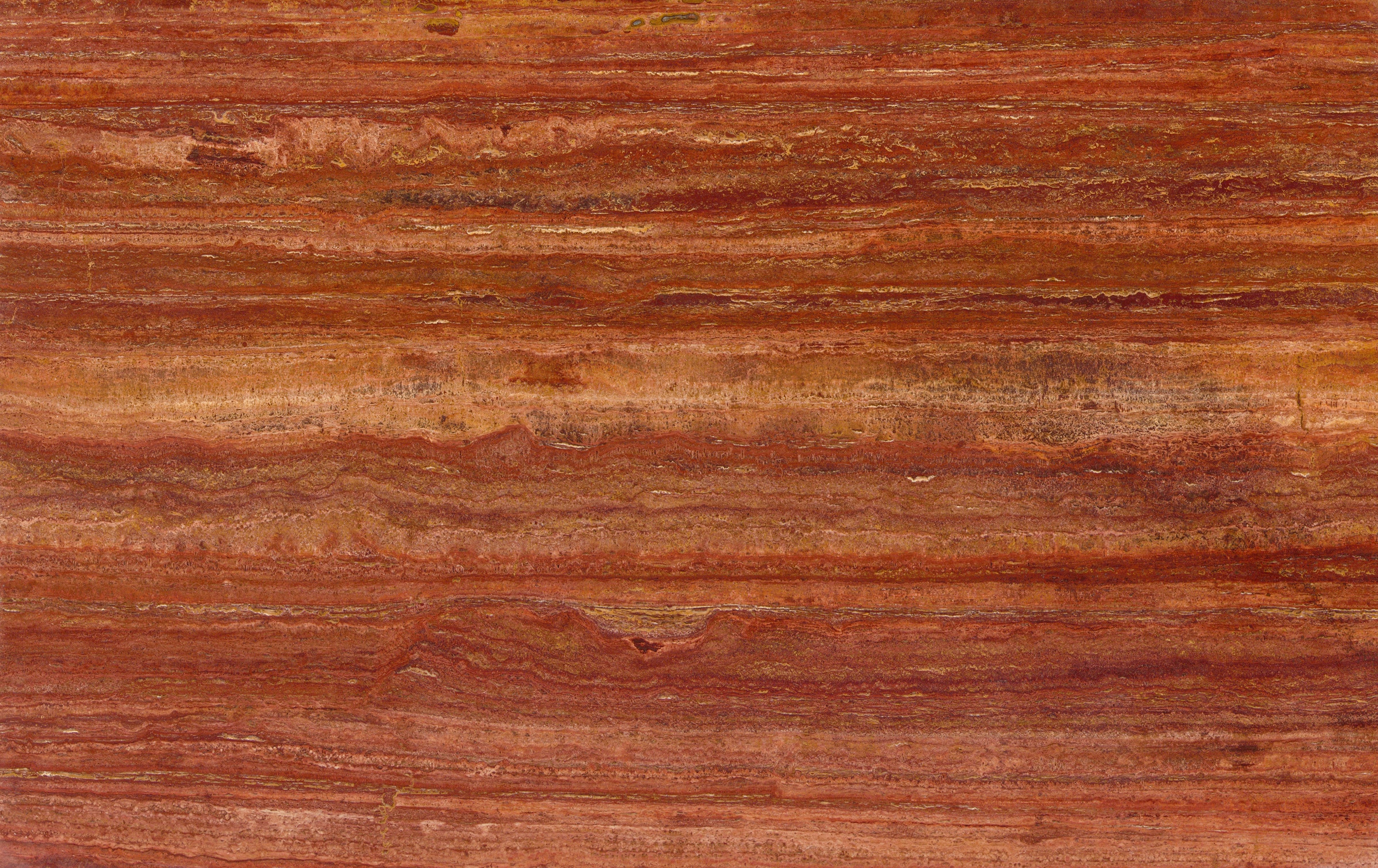 Πλάκα Φυσικού Πορώδους Τραβερτίνου Red Travertine