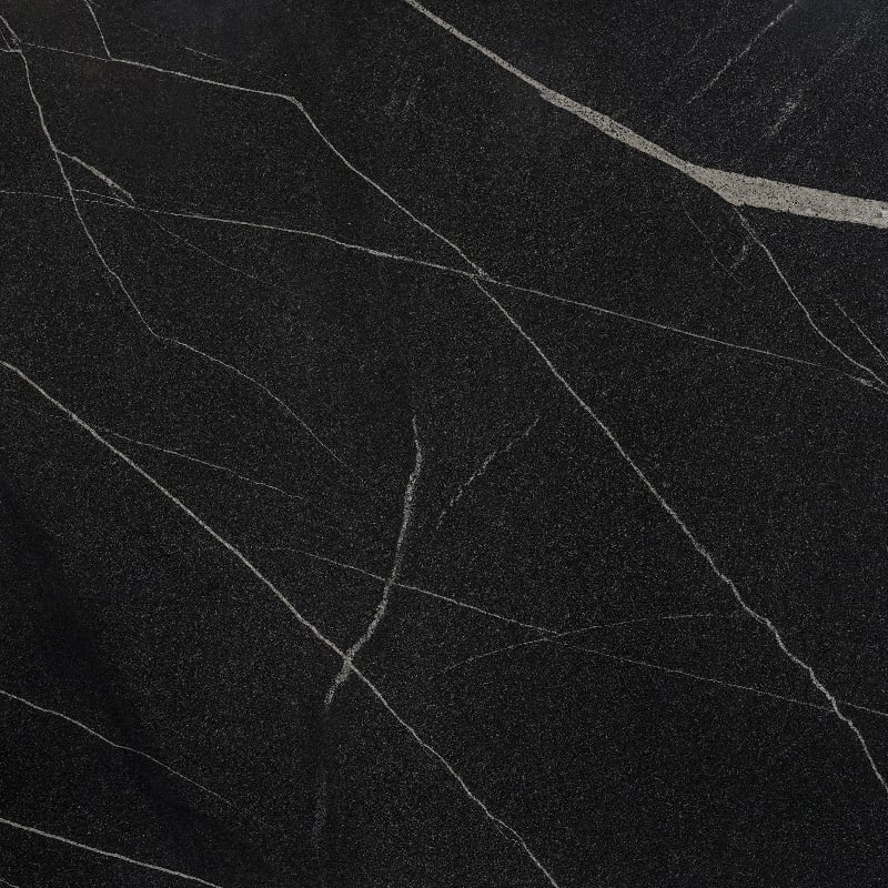 Vincent Black Natural Unique Features Granite Stone Slab