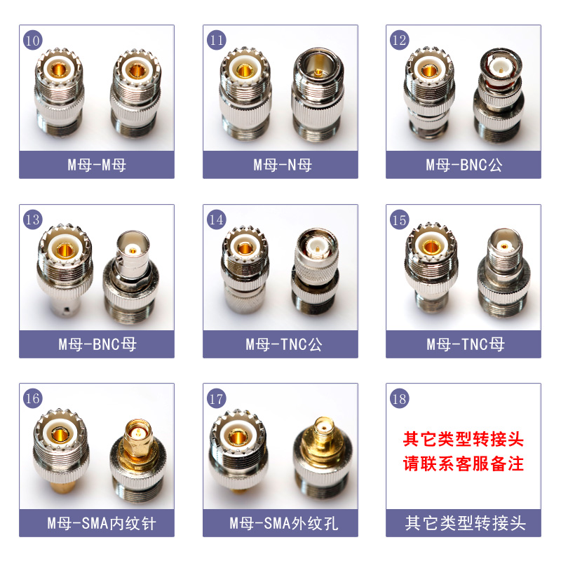 RF 어댑터: RF 장비 간 연결을 위한 커넥터