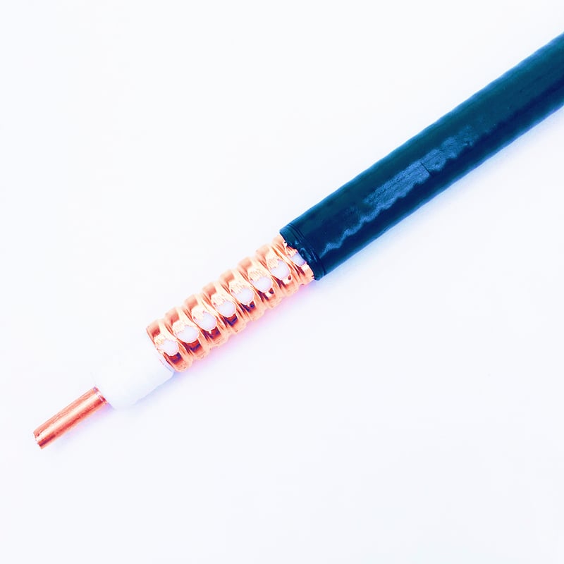 HLCAYZ-50-12，50ohm 1/2 Coupling Leaky Feeder Cable For Wireless Communication，RCF12-50JFN
