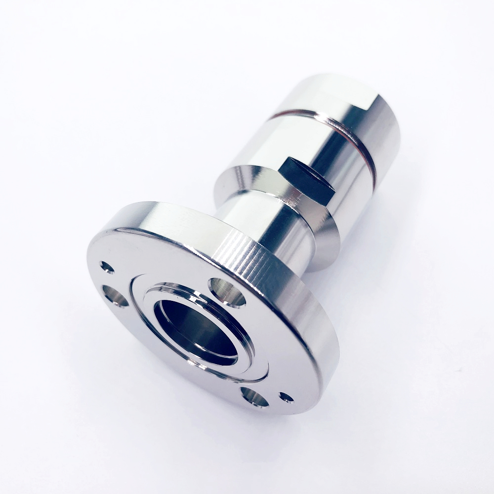 Brass Material 7/8 EIA flange RF Connector For 7/8 Feeder Cable,7/8" EIA to 7/8" Foam cable LDF5-50