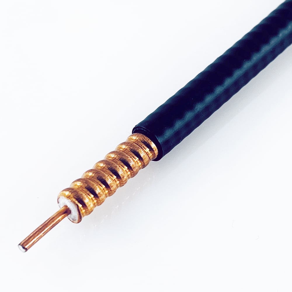 HRCAY-50-5，1/4" Superflexible Foam-Dielectric Coaxial Cable，FSJ1-50A，SCF14-50J