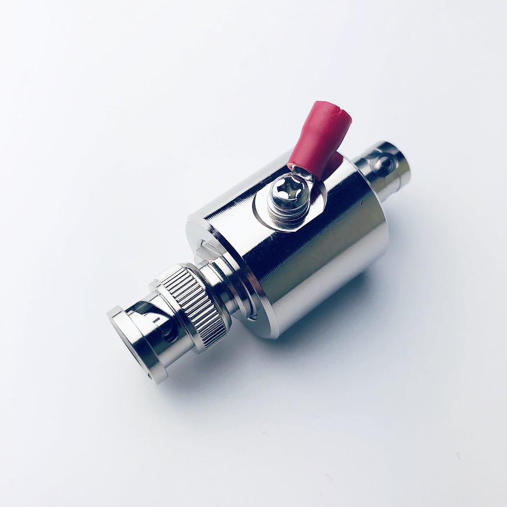 BNC-JKP-3G Lightning Arrester  Factory Price BNC male to BNC Female lightning arrestor ,BNC DC-3GHz Lightning Protector
