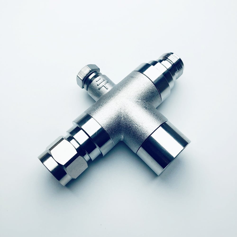 N-1/4JKP lightning protector N male to N female connectors 1/4 wave length surge arrestor lightning protector 700-2700MHZ