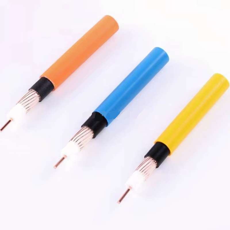 SLYWV-75-10 Leaky Feeder Cable Outdoor 75 Ohm SLYWV-75-10 VHF Leaky Coaxial feeder Cable