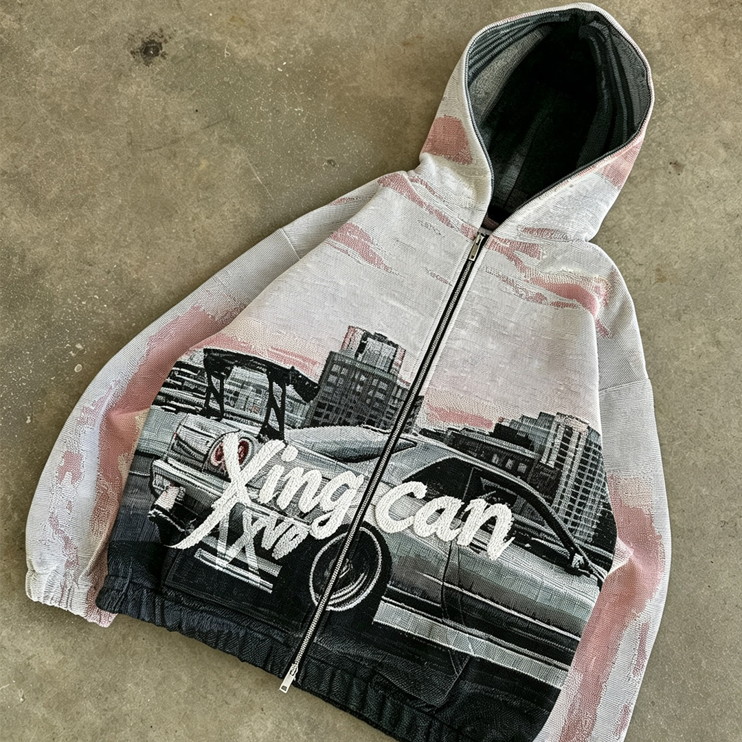 Premium Plain Black Zip Up Hoodie for Modern Men | Custom ODM & OEM Manufacturing