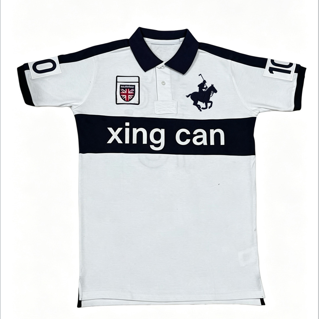 Premium Plain White Polo Shirts for Customization and ODM/OEM Manufacturing