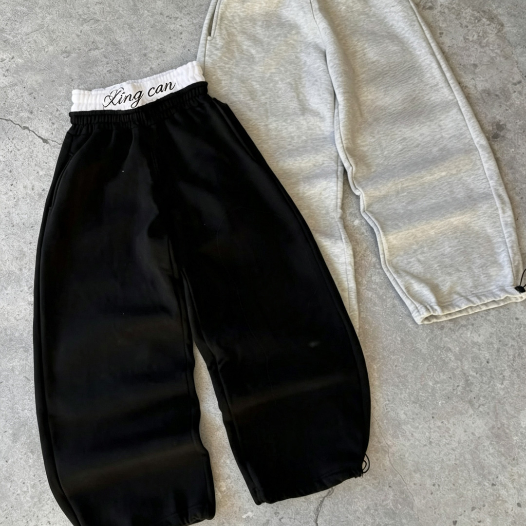 Premium Baggy Grey Sweatpants for Modern Men | Custom ODM/OEM Manufacturing