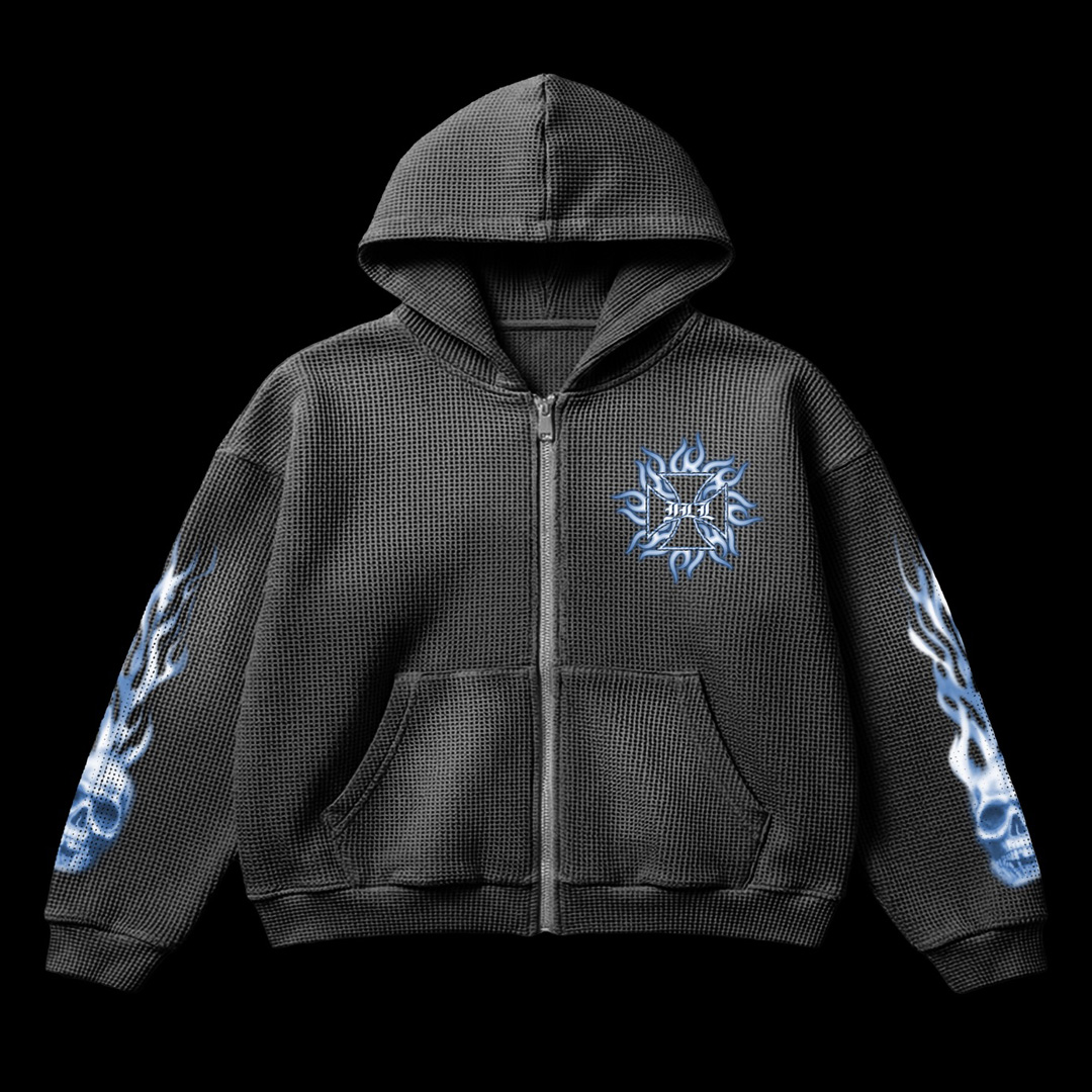 Premium Distressed Hooded Sweatshirt for Modern Men | Custom ODM/OEM Factory