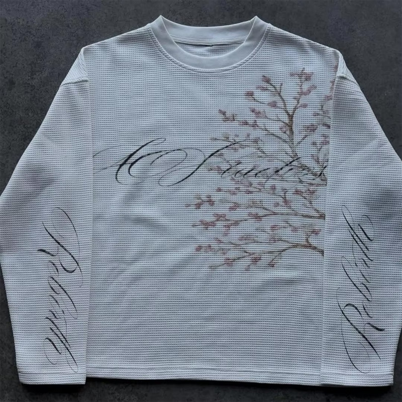 Brugerdefineret herres oversized boxy street-casual t-shirt i høj kvalitet strikket stof, brugerdefineret digital print og andre designs tilgængelige