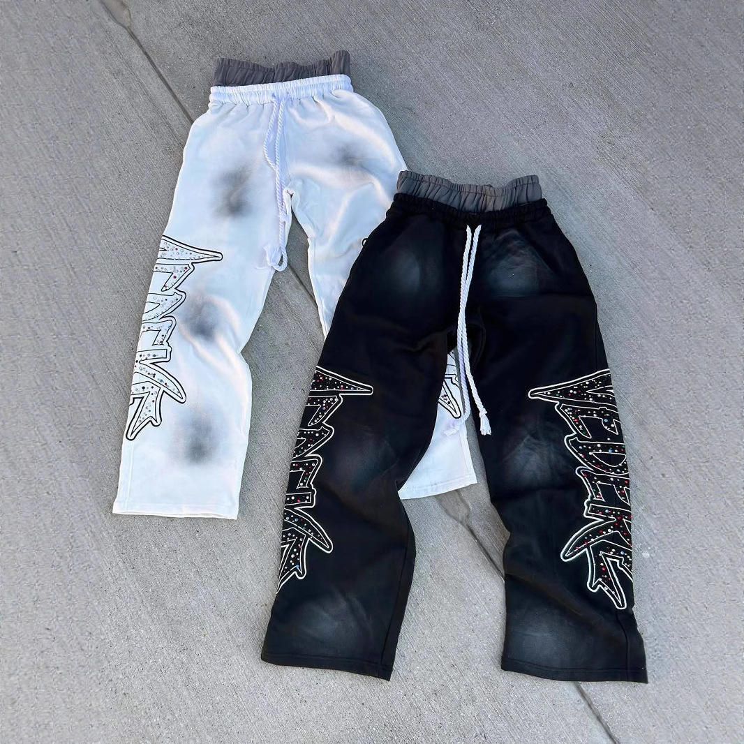 Premium Baggy Grey Joggers | Customizable High-End Men’s Loungewear