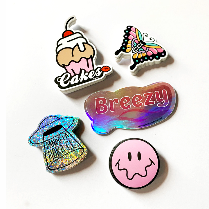 How to Customize UV Stickers with Iridescent Effects for Branding?