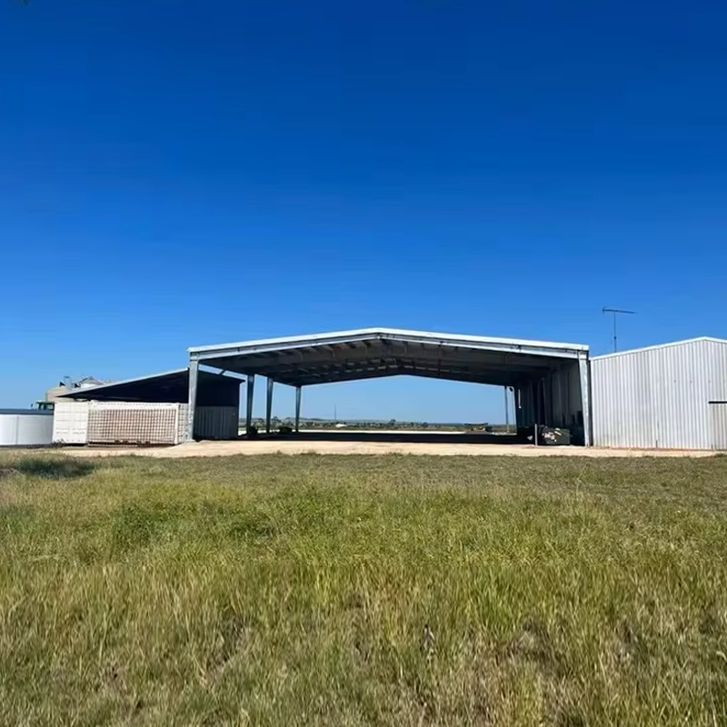 Hot Sell Insulation Prefab Steel Structure Warehouse/workshop/hanger/shed Metal Building Hanger Steel Workshop