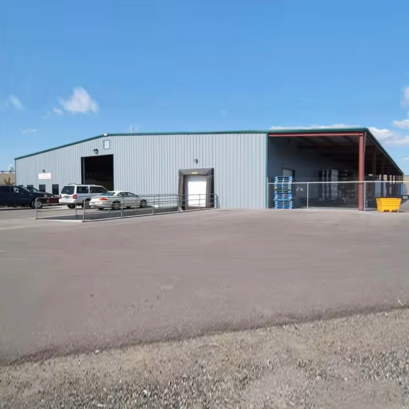 Steel Structure Framed Commercial Office Building Structural Steel Truss Prefabricated Warehouse Construction with Drawing