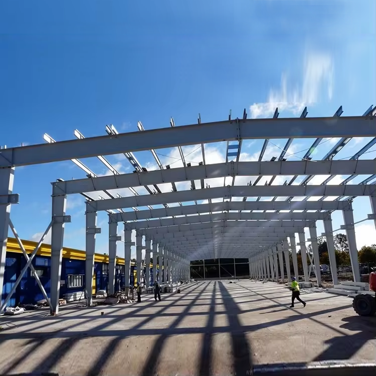Lightweight Chinese-Style Steel Structure Metal Building Sandwich Panel Industrial Warehouses