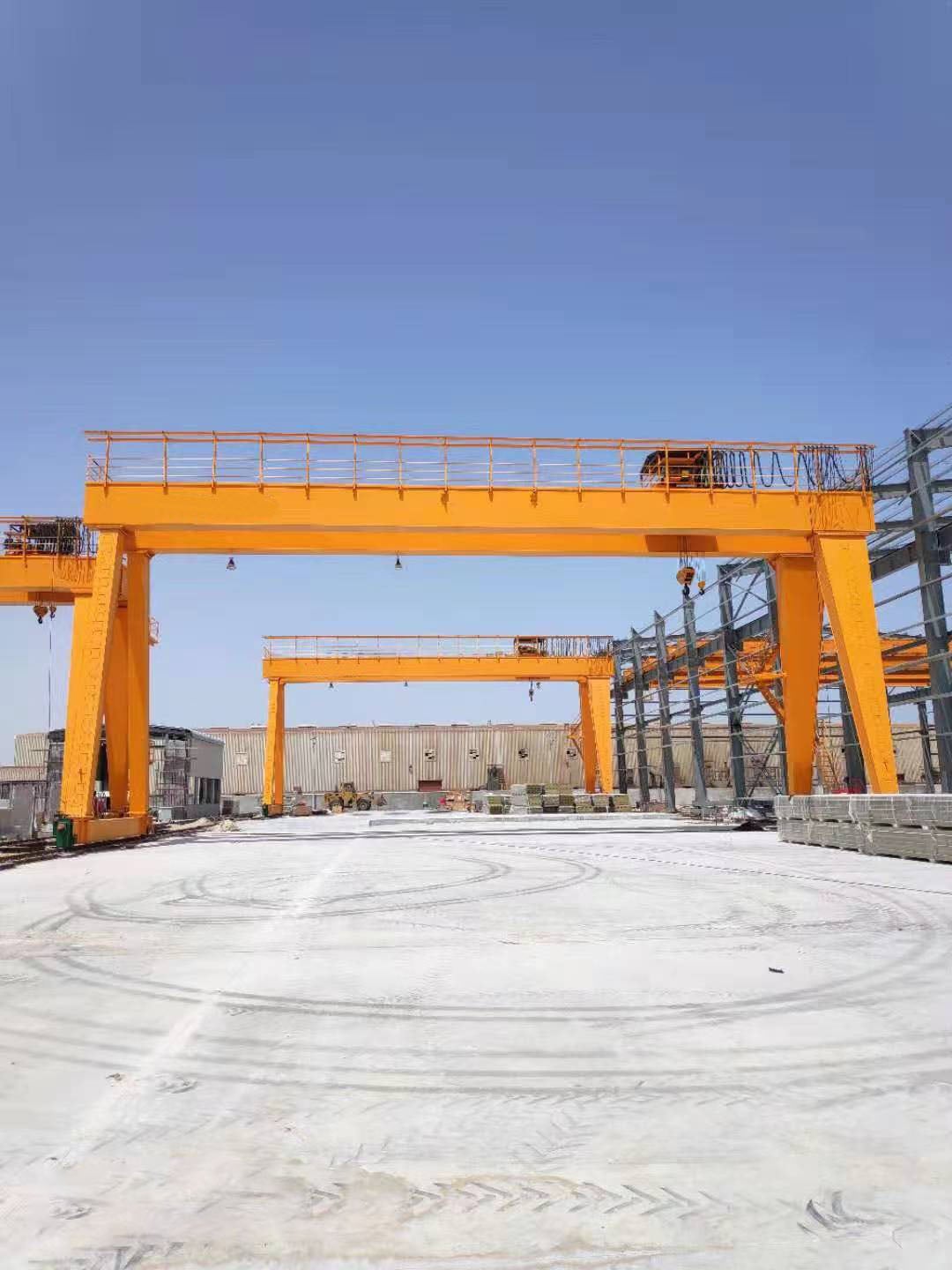 Chinese Manufacturers High Performance Industrial Double Girder Gantry Cranes