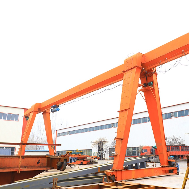 10t single-girder gantry crane for industrial use