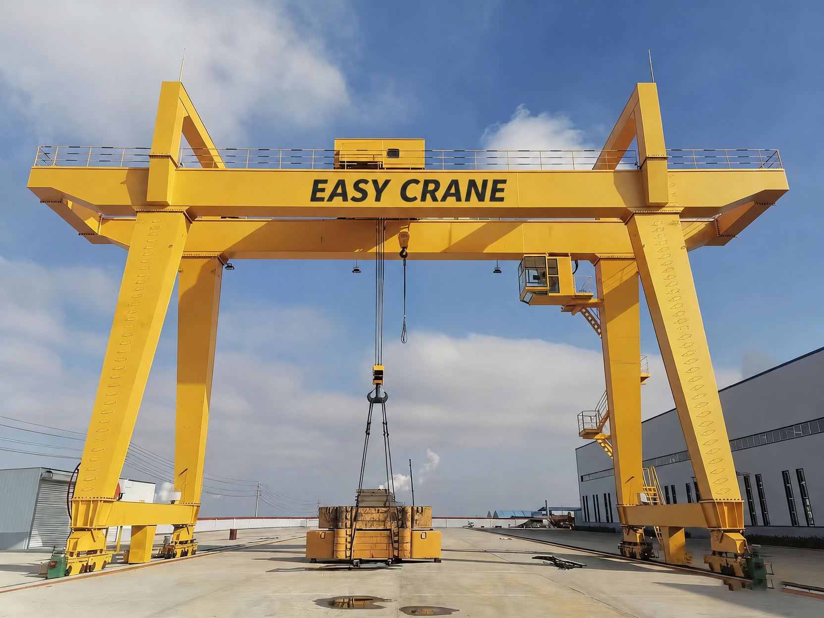 Specialized in manufacturing10- 200t double-girder gantry cranes