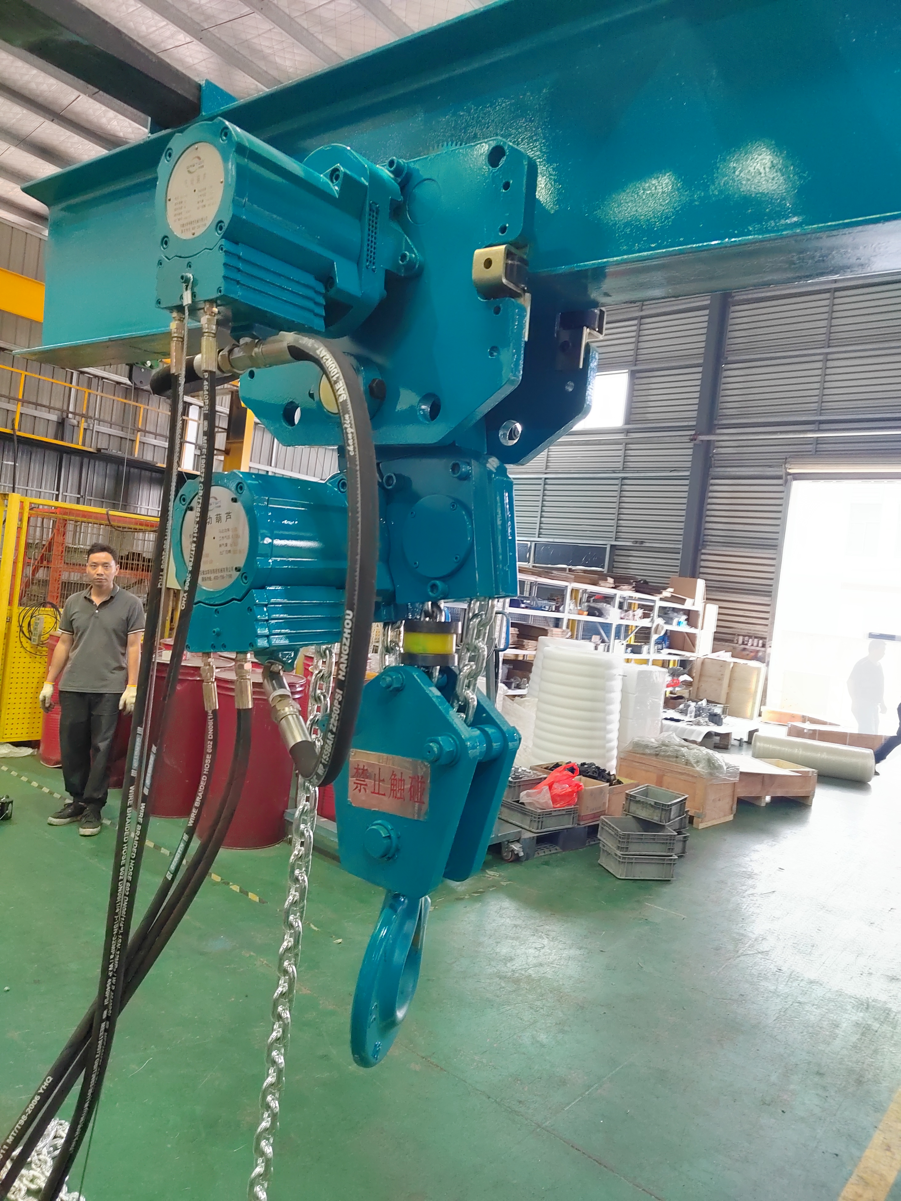 Professional manufacturer provides one stop supply of explosion-proof wire rope electric hoist.
