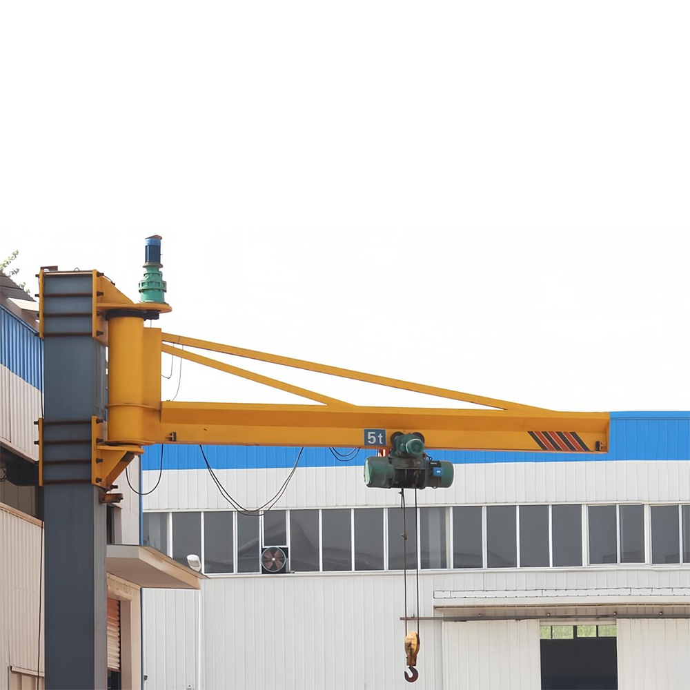 1T Electric Lift Wall Type Jib Crane with Chain Hoist