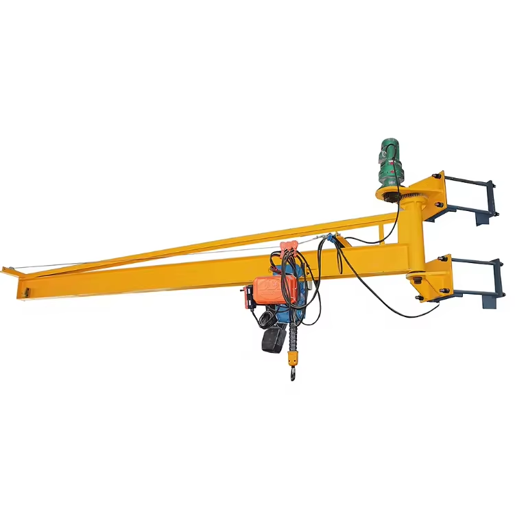 1T Electric Lift Wall Type Jib Crane with Chain Hoist