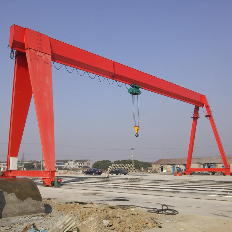 10t single-girder gantry crane for industrial use