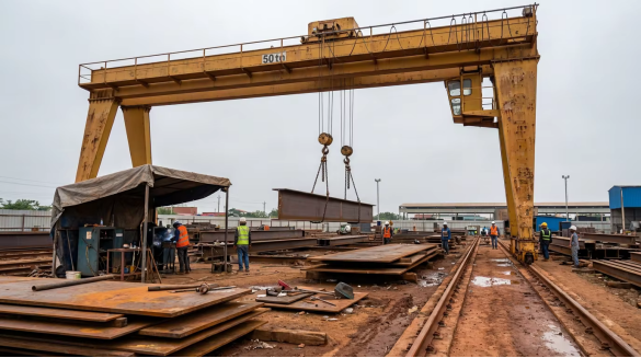 MG type double girder gantry crane Brief description