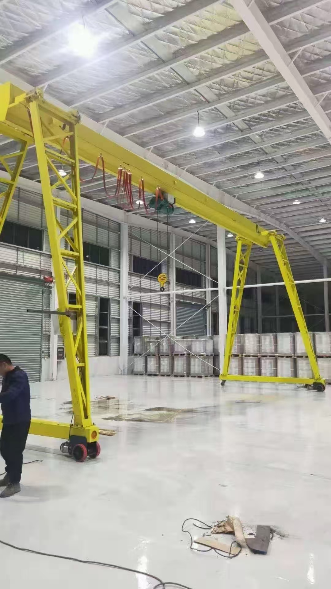 Manufacturer Portable Outdoor Mini Gantry Crane 1-10 Ton 