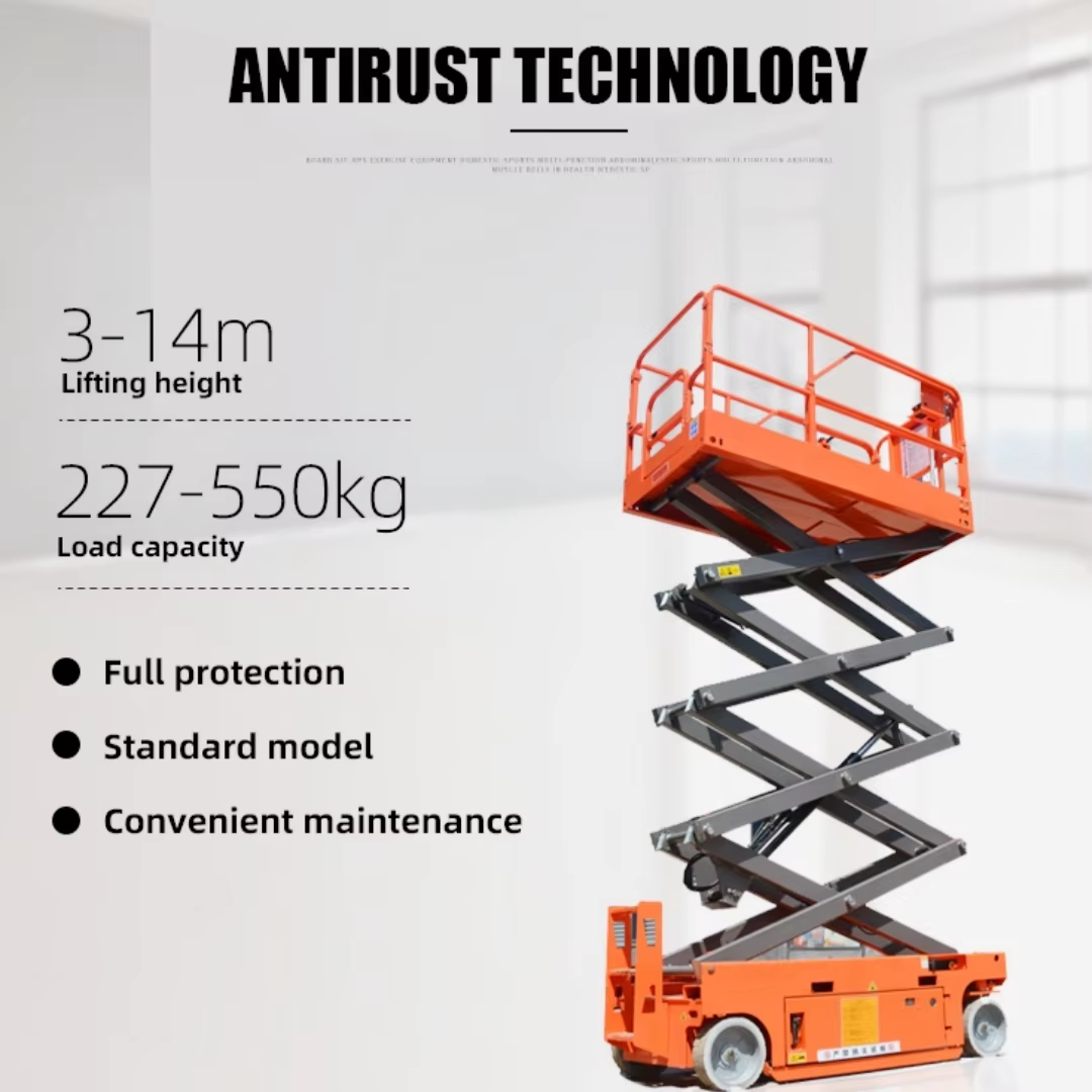 3.8-13.8m Electric Scissor Lift