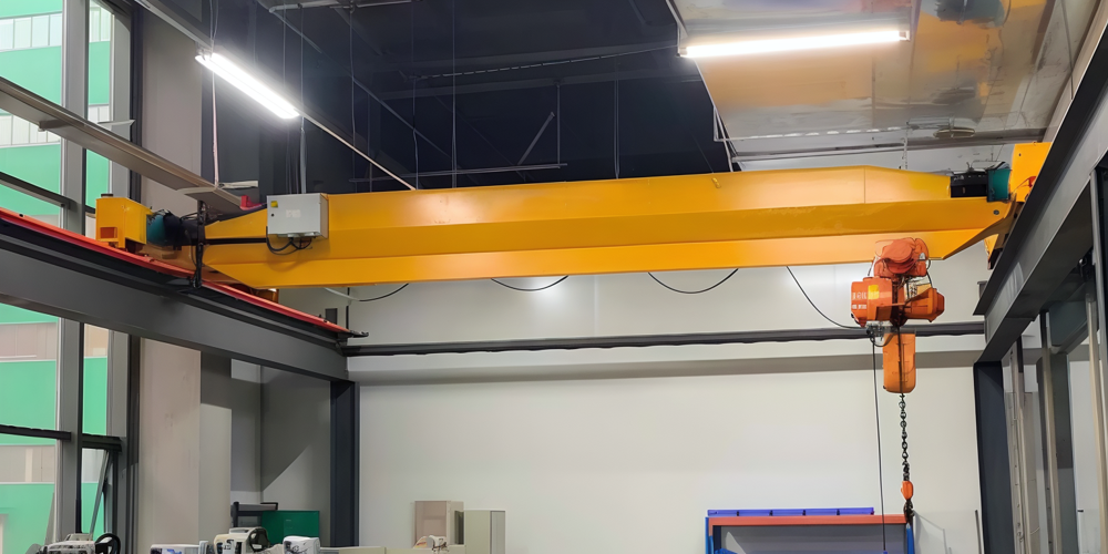 5 Ton Single Girder Overhead Bridge Crane With Hoist