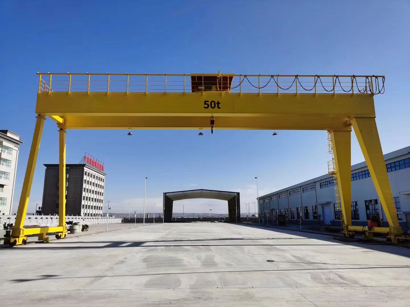 Chinese Manufacturers High Performance Industrial Double Girder Gantry Cranes