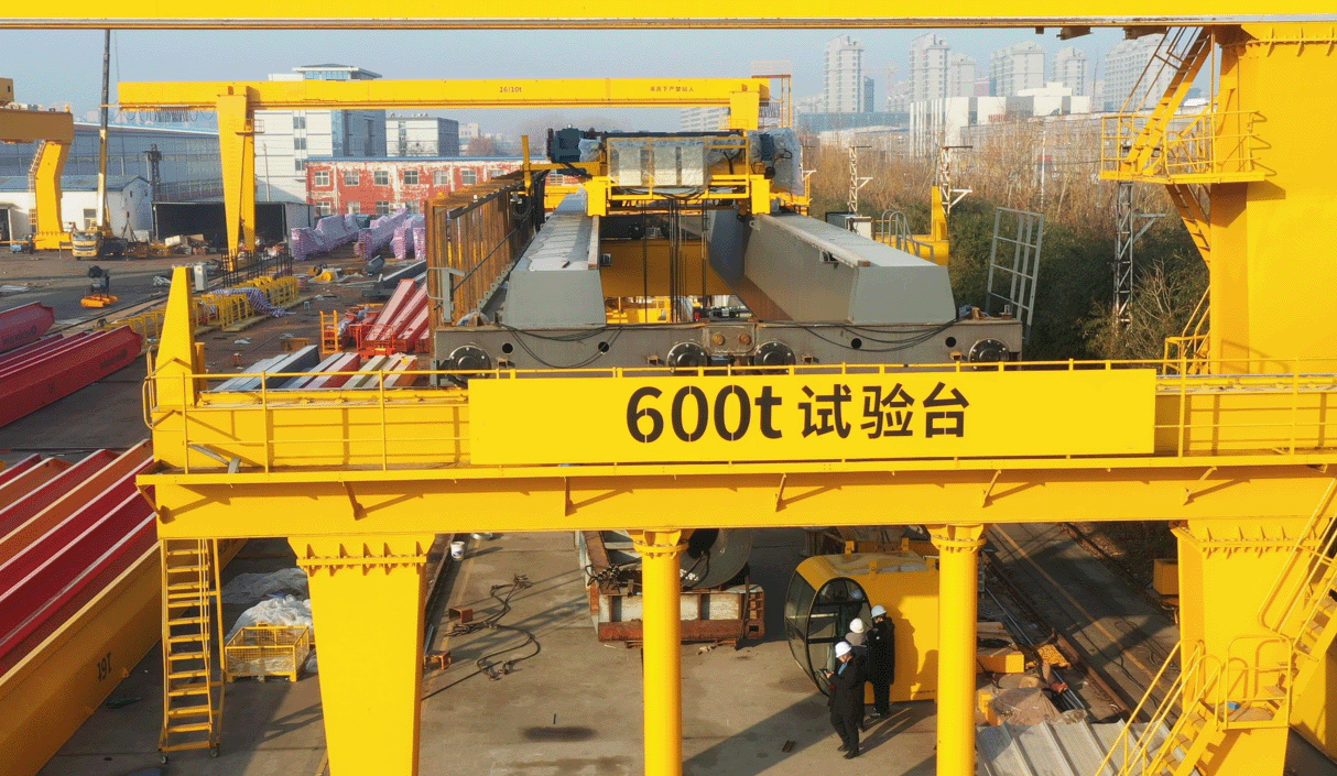 Crane test bench