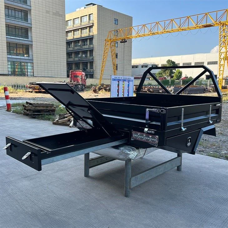 4Heavey Duty Black Aluminium Tray for Hilux Dual Cab.webp