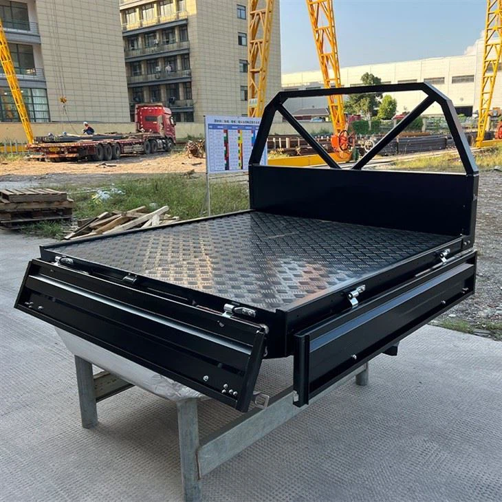 5Heavey Duty Black Aluminium Tray for Hilux Dual Cab.webp